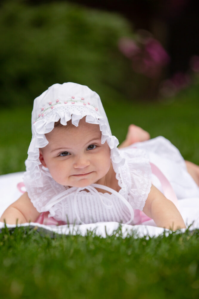 outdoor baby portrait